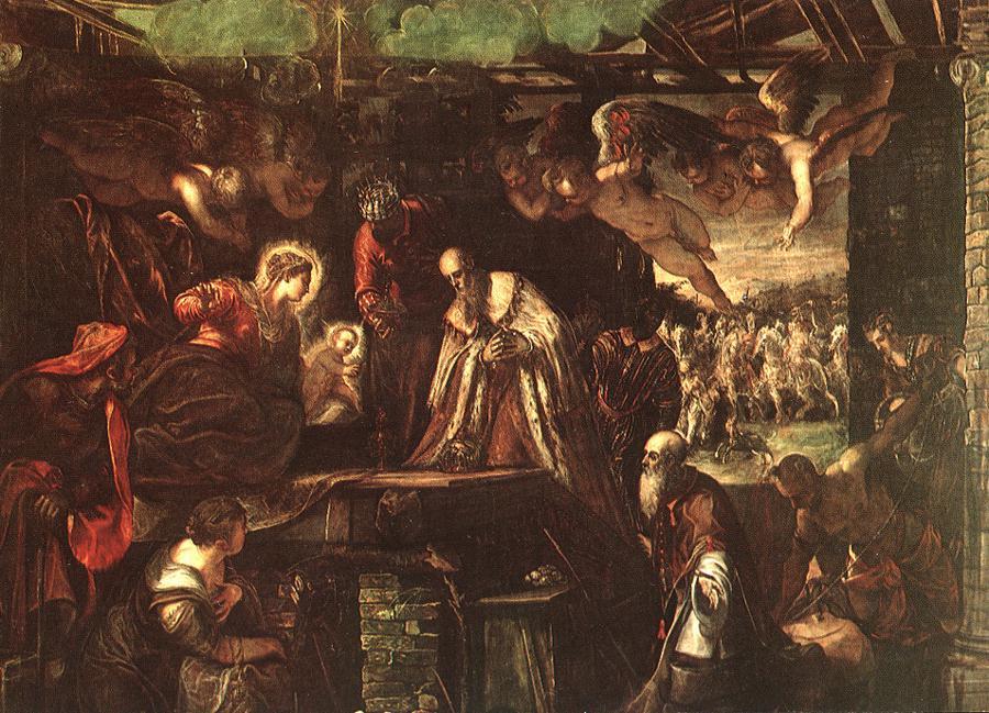 Adoration Of The Magi — Jacopo Tintoretto