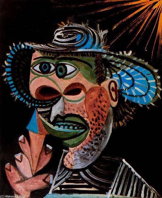 Hombre Con Helado De Cucurucho — Pablo Picasso