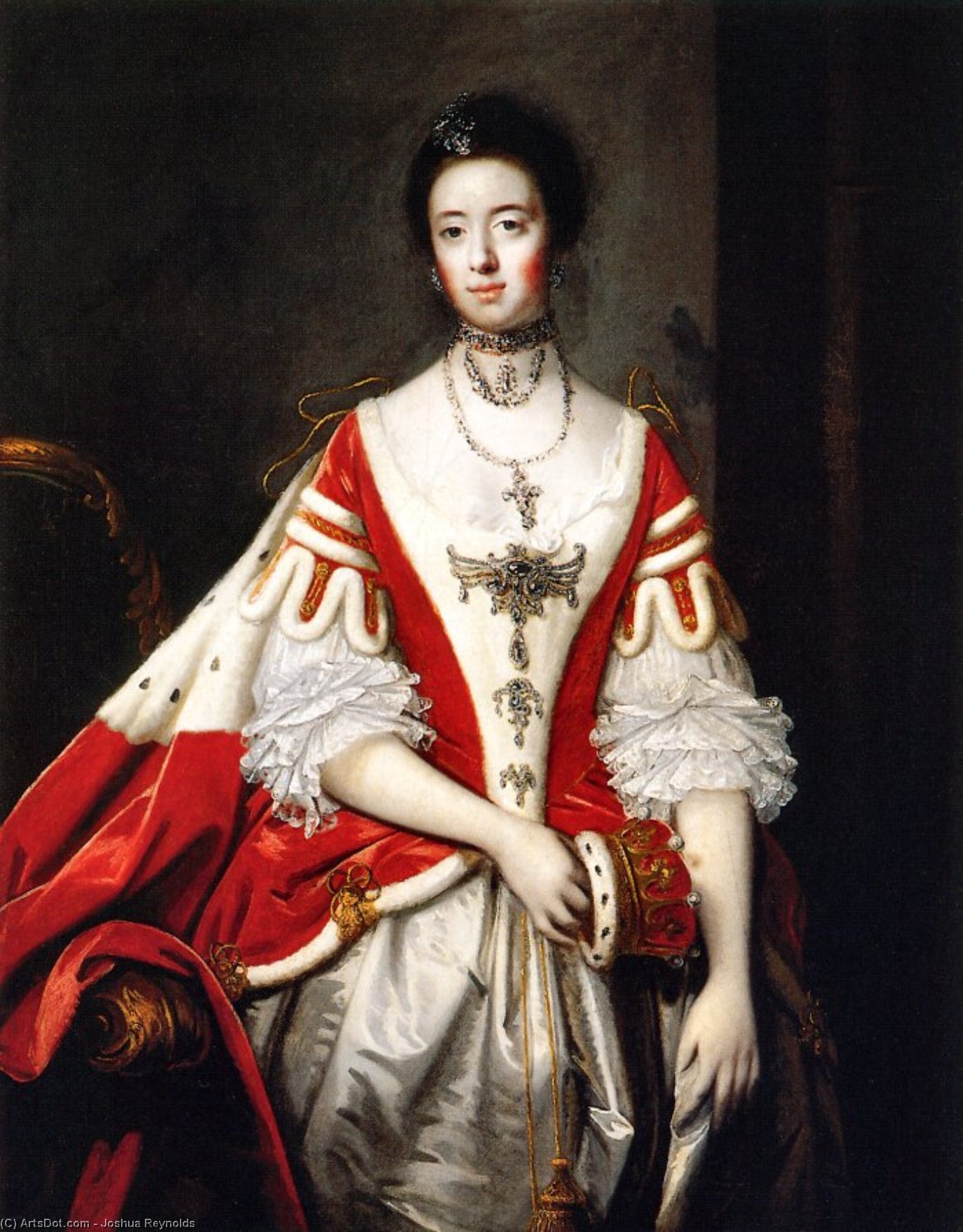 The Countess Of Dartmouth — Sir Joshua Reynolds