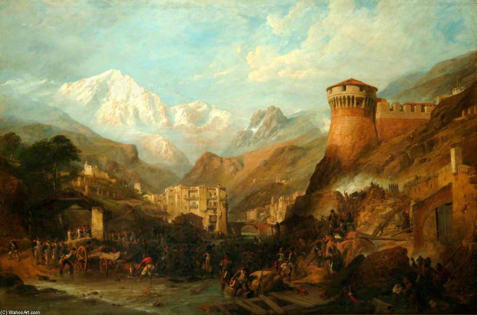 The Battle Of Roveredo — Clarkson Frederick Stanfield