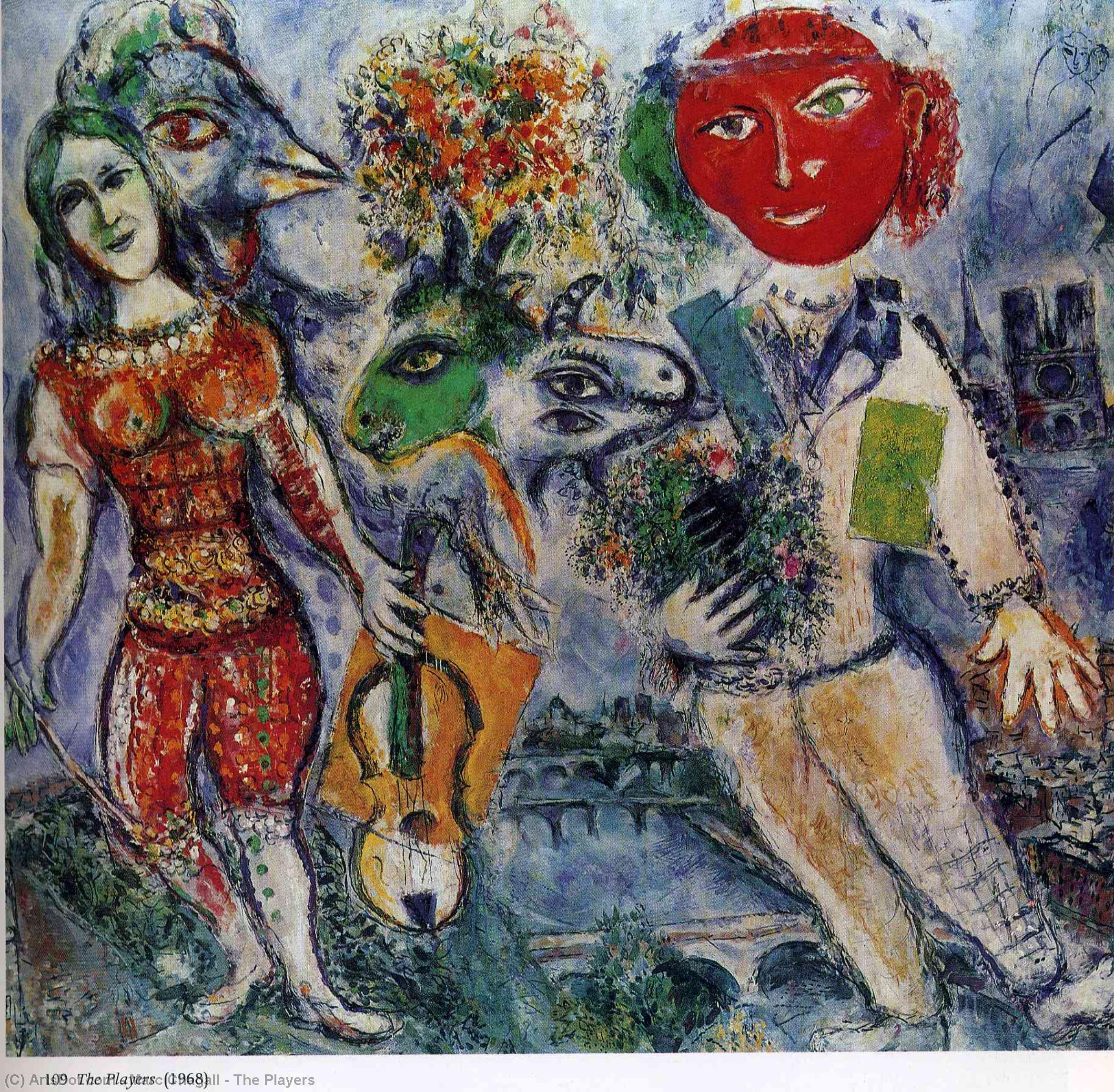 The Players — Marc Chagall