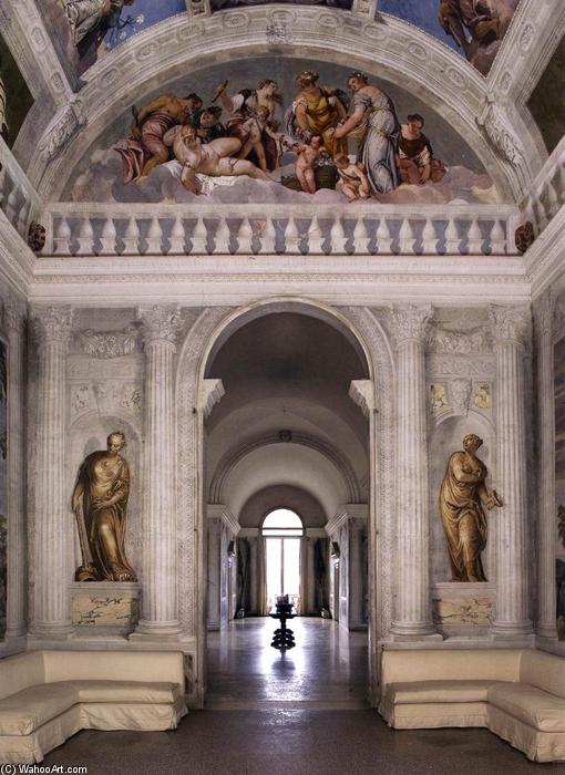 View From The Sala Dell'olimpo, Facing South — Paolo Veronese