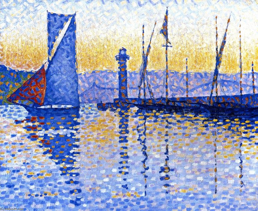 The Lighthouse, Saint-tropez — Paul Signac