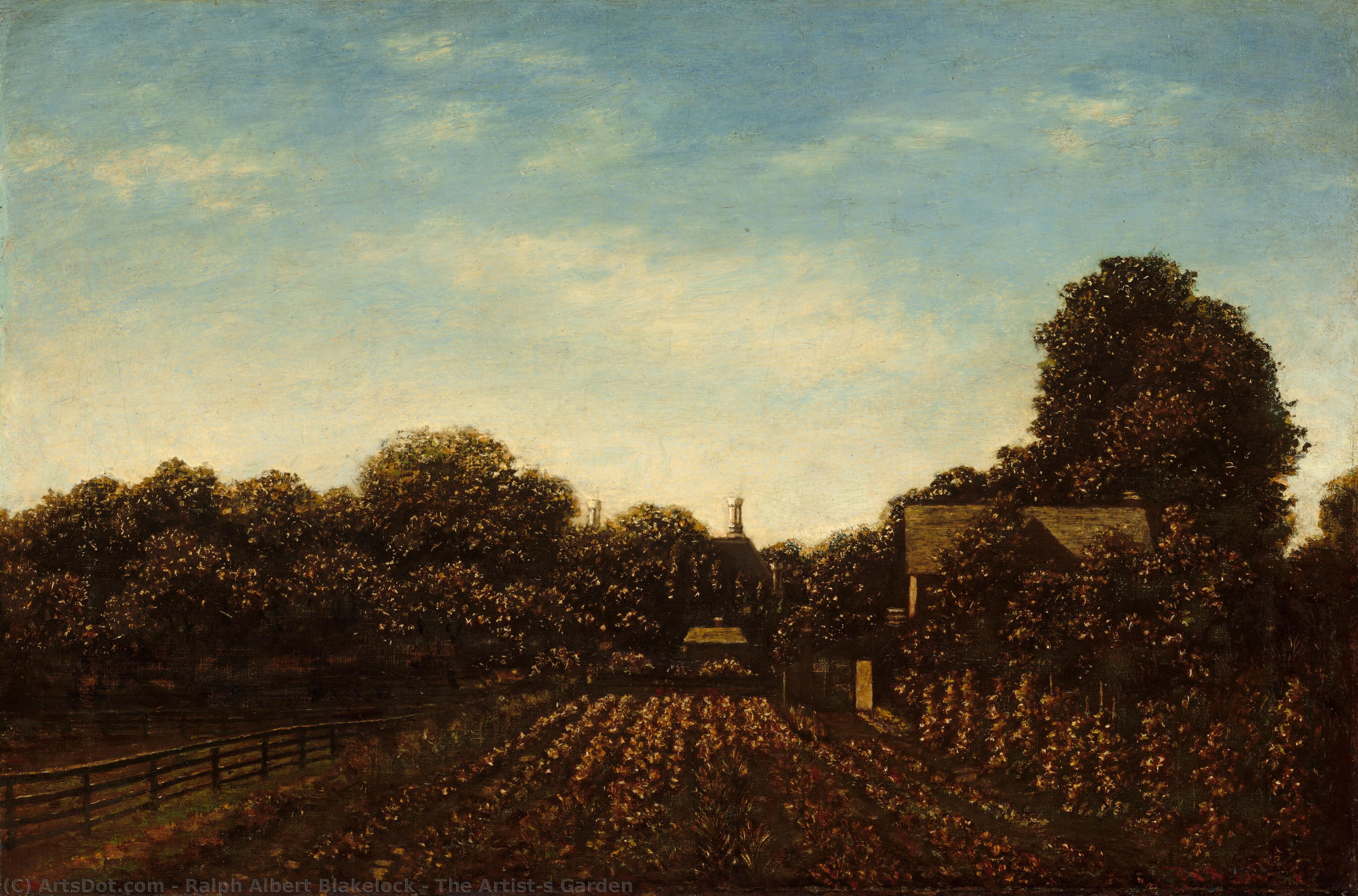 The Artist's Garden — Ralph Albert Blakelock