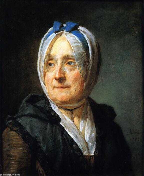 Portrait Of Madame Chardin, Nee Francoise-marguerite Pouget — Jean-baptiste-siméon Chardin