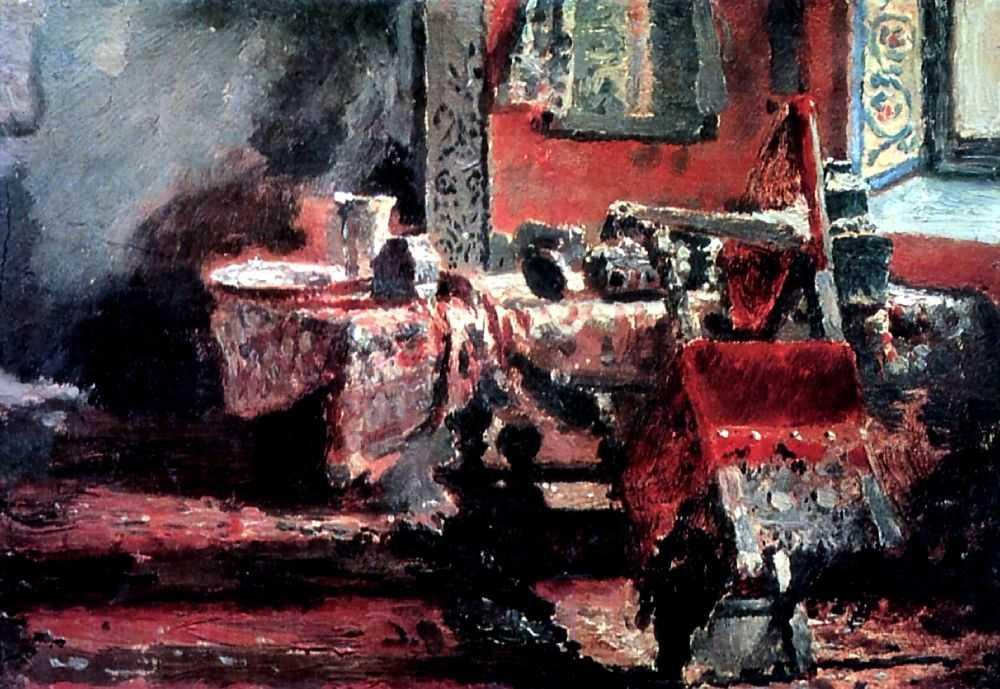 Interior (etude). — Ilya Yefimovich Repin
