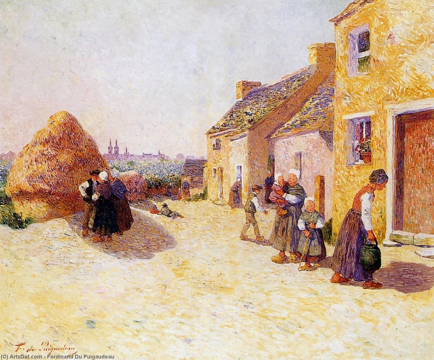 Farmyard — Ferdinand Du Puigaudeau