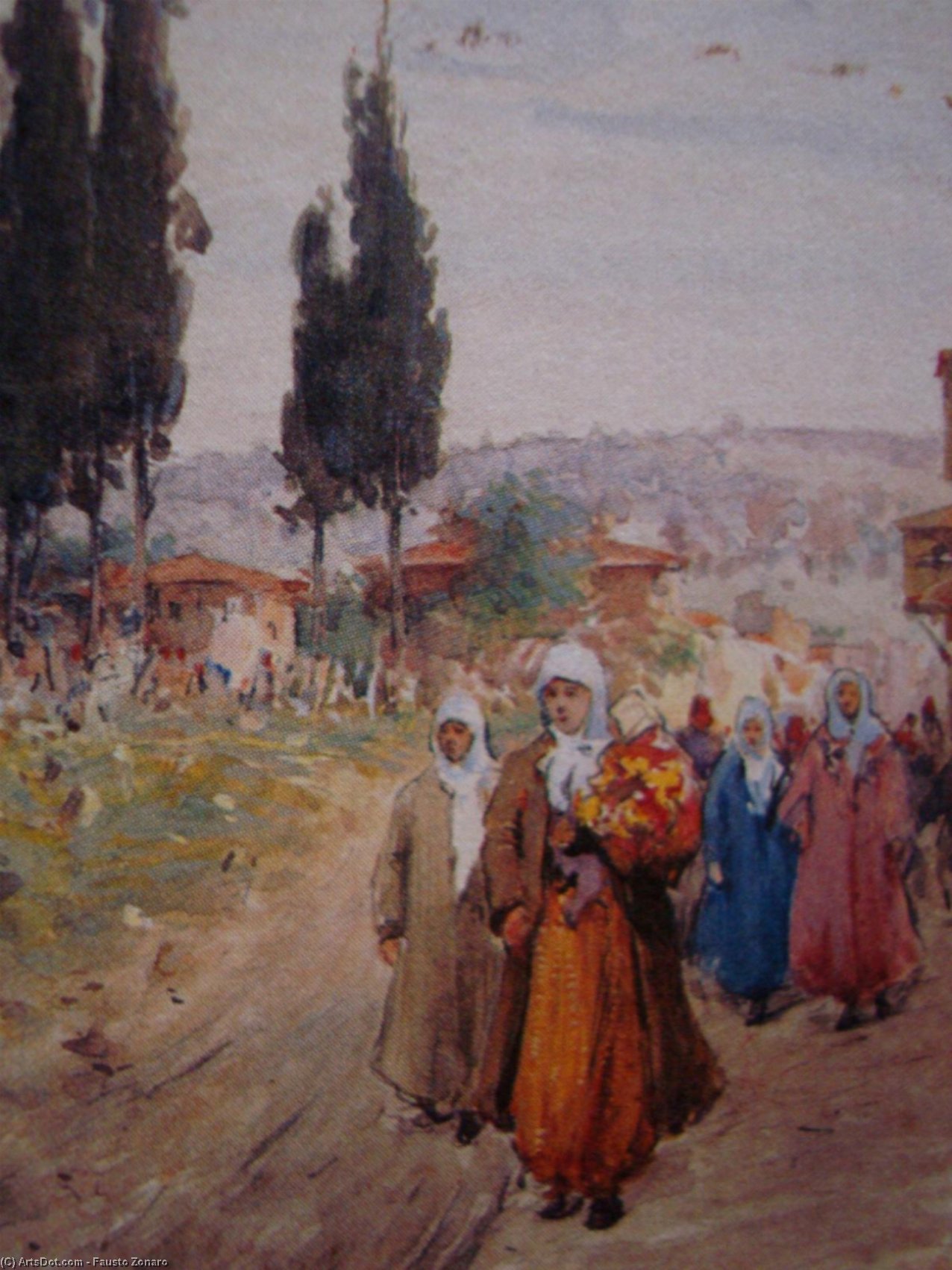 Walking — Fausto Zonaro