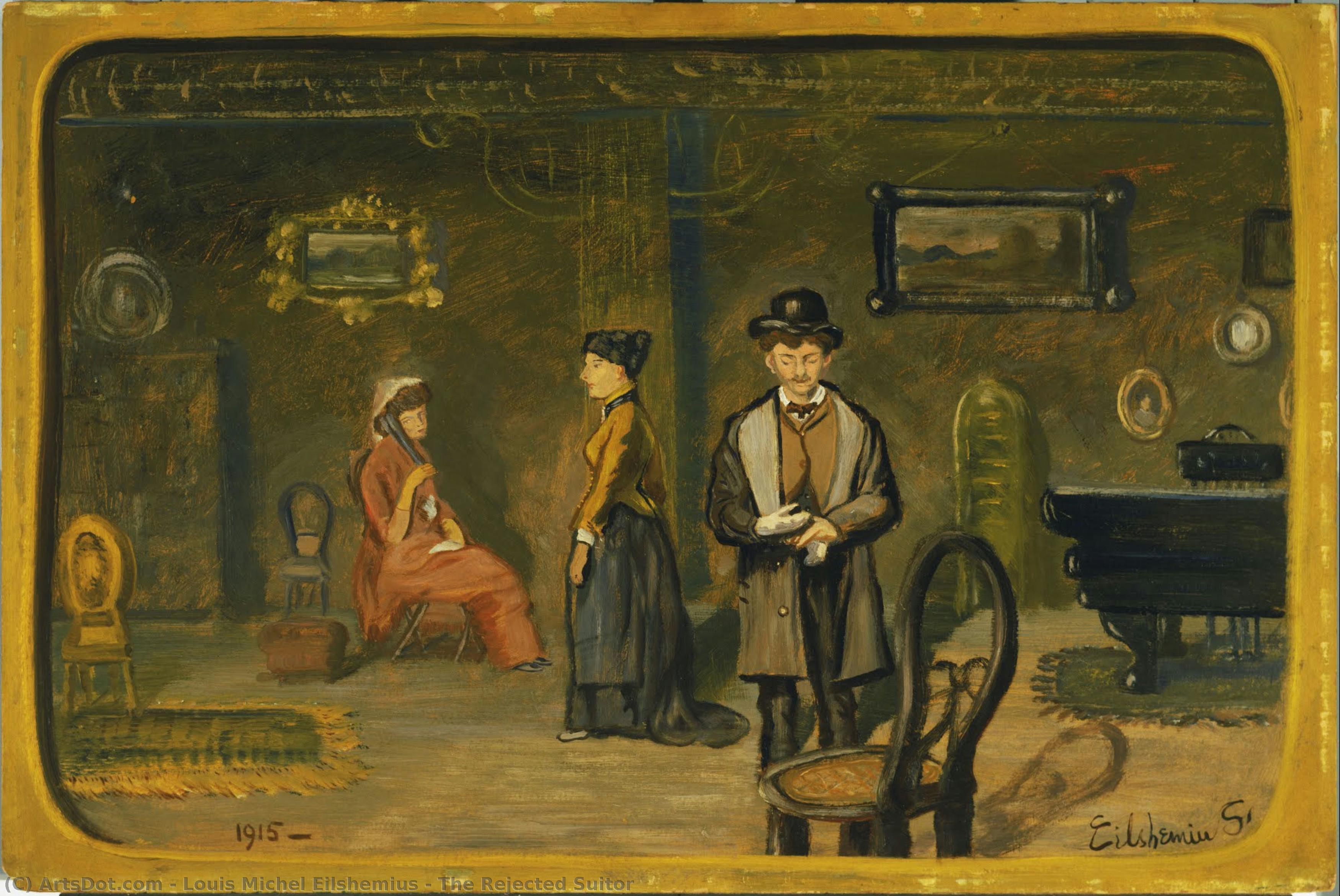 The Rejected Suitor — Louis Michel Eilshemius
