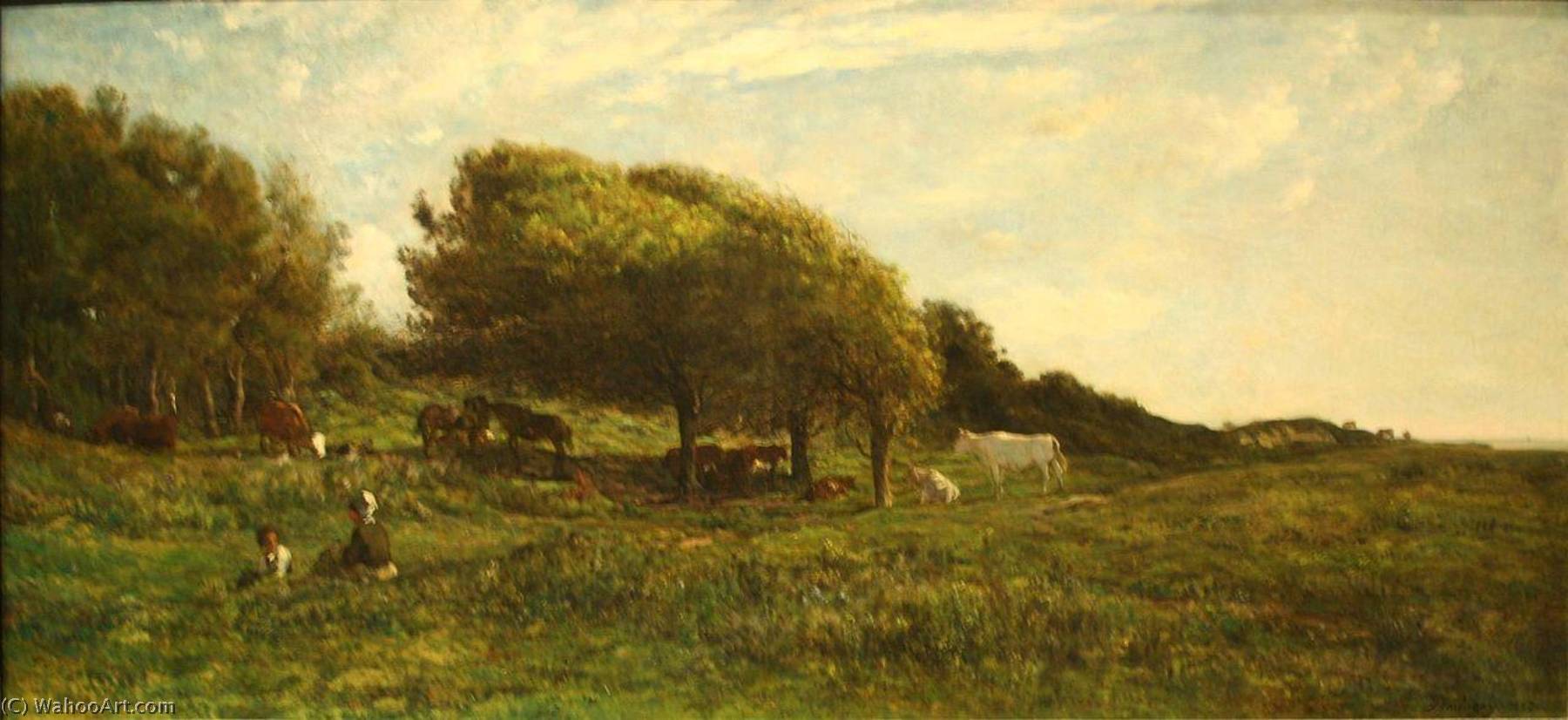 Les Graves À Villerville — Charles-françois Daubigny