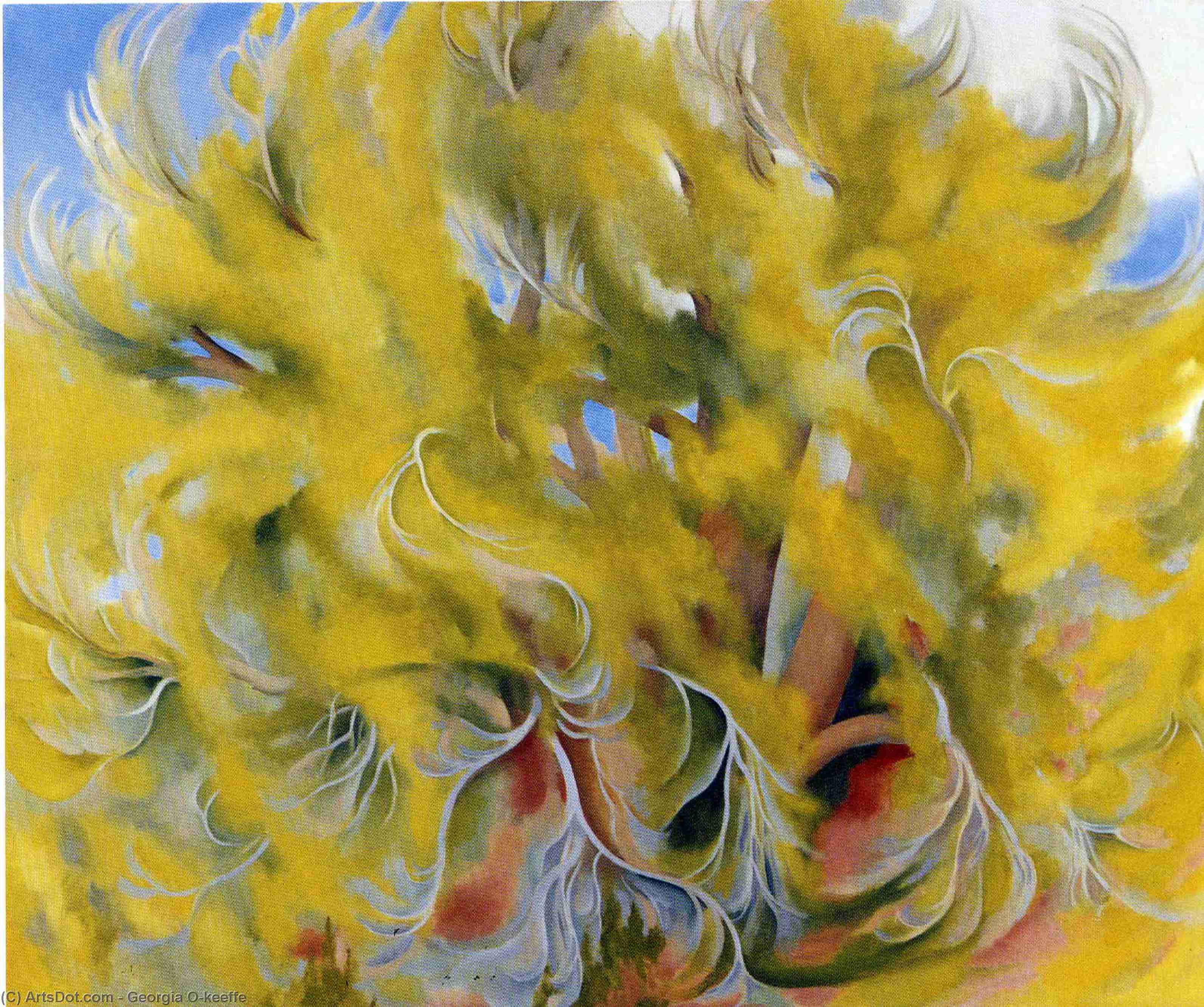 Cottonwood Tree In Spring — Georgia O'keeffe