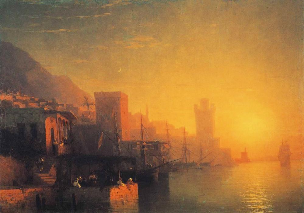 The Island Of Rhodes — Ivan Konstantinovich Aivazovsky