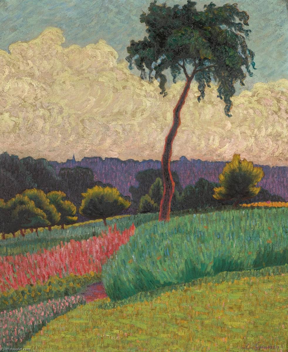 Paysage En Provence — Léo Gausson