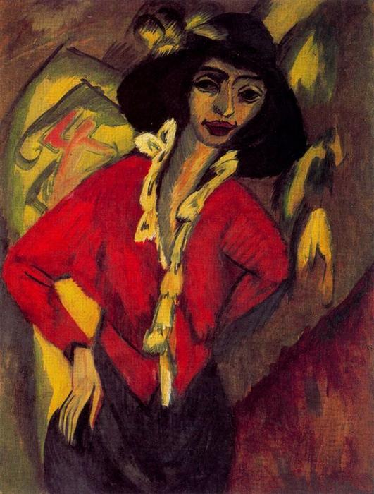 Cabeza De Mujer. Gerda — Ernst Ludwig Kirchner