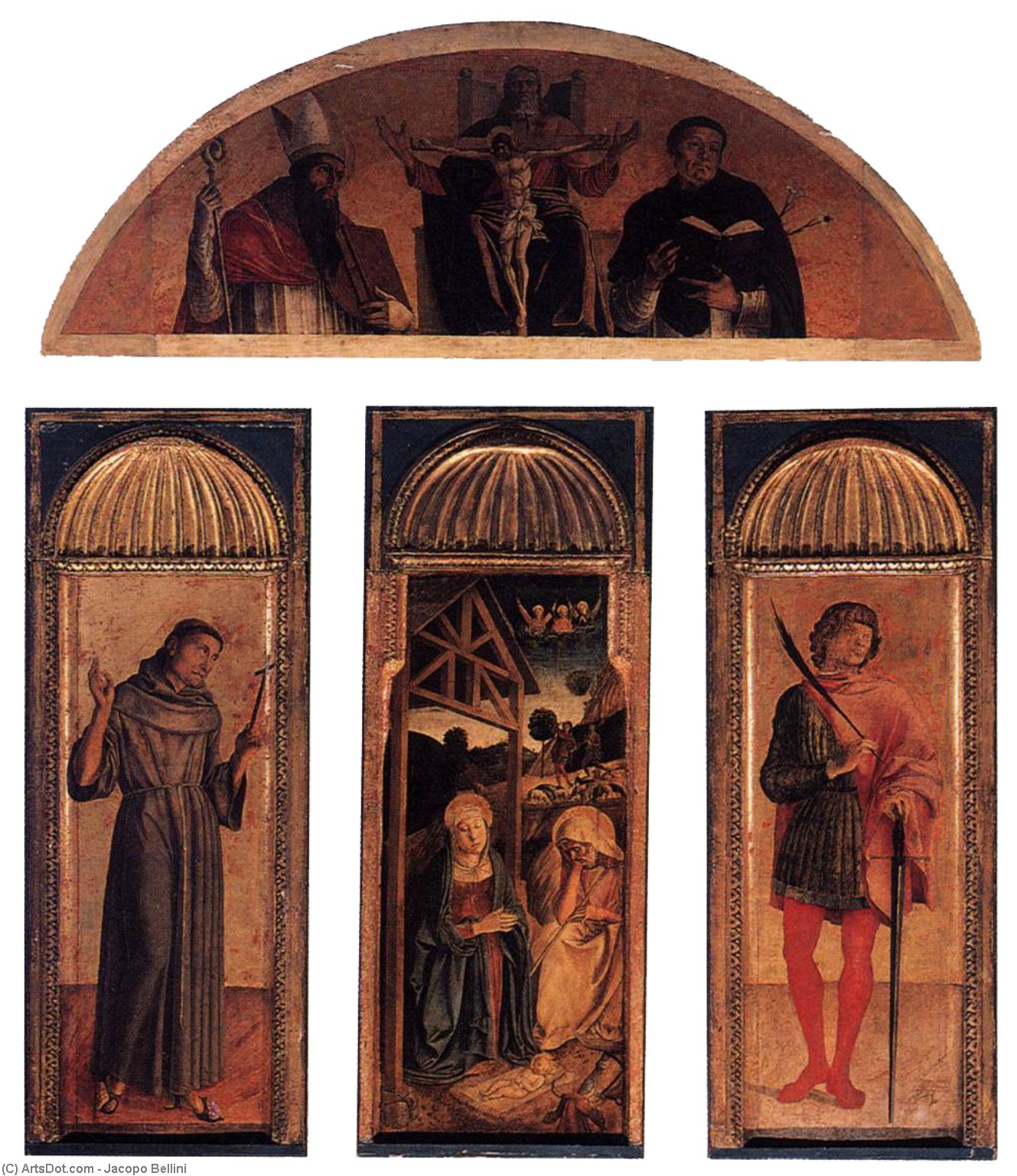 Triptych Of The Nativity — Jacopo Bellini