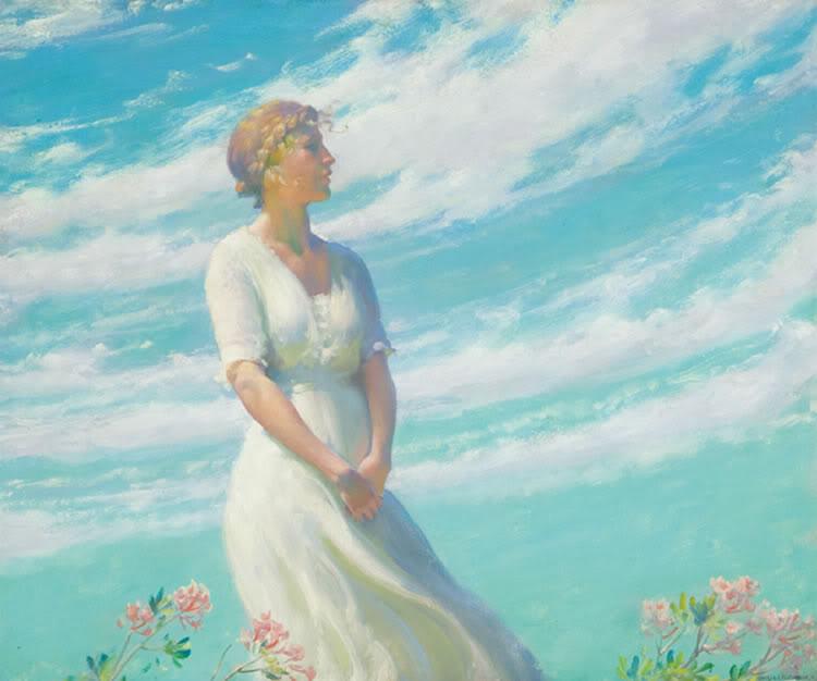 May Breeze — Charles Courtney Curran