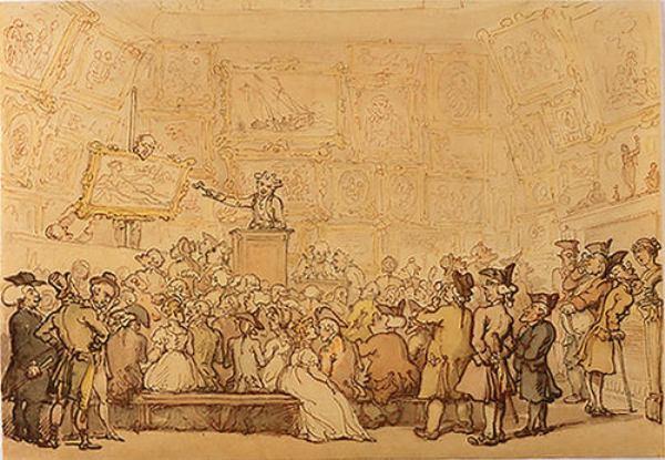 Picture Sale At Christies — Thomas Rowlandson