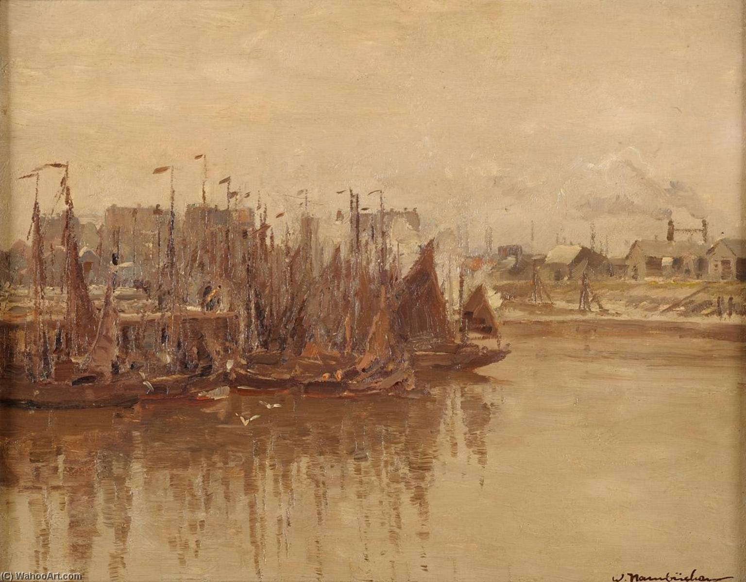 Harbor View — Wilhelm Hambüchen