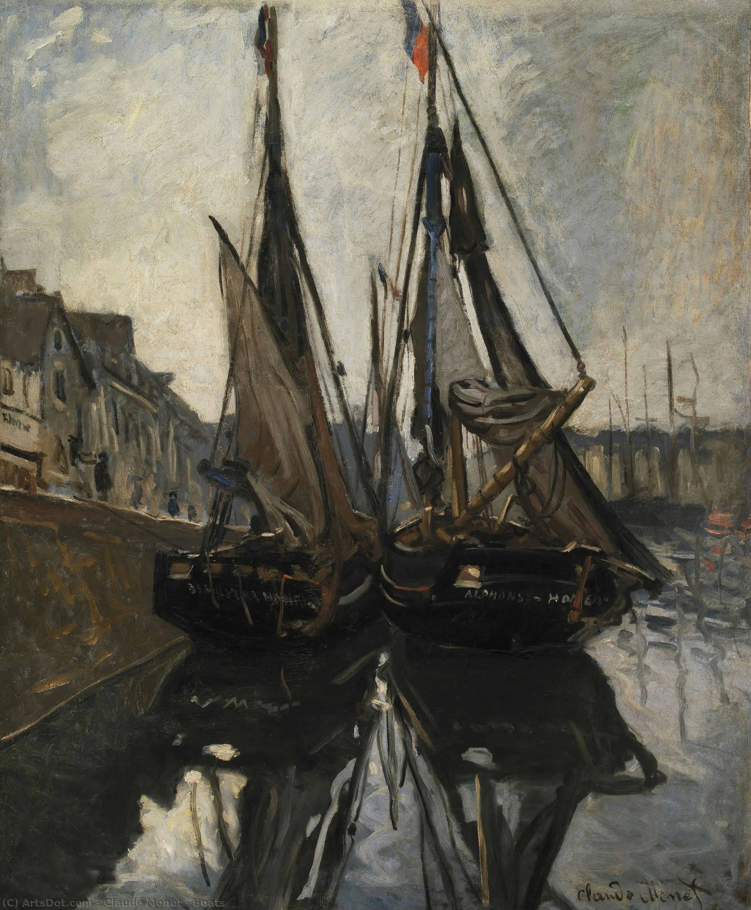 Boats — Claude Monet
