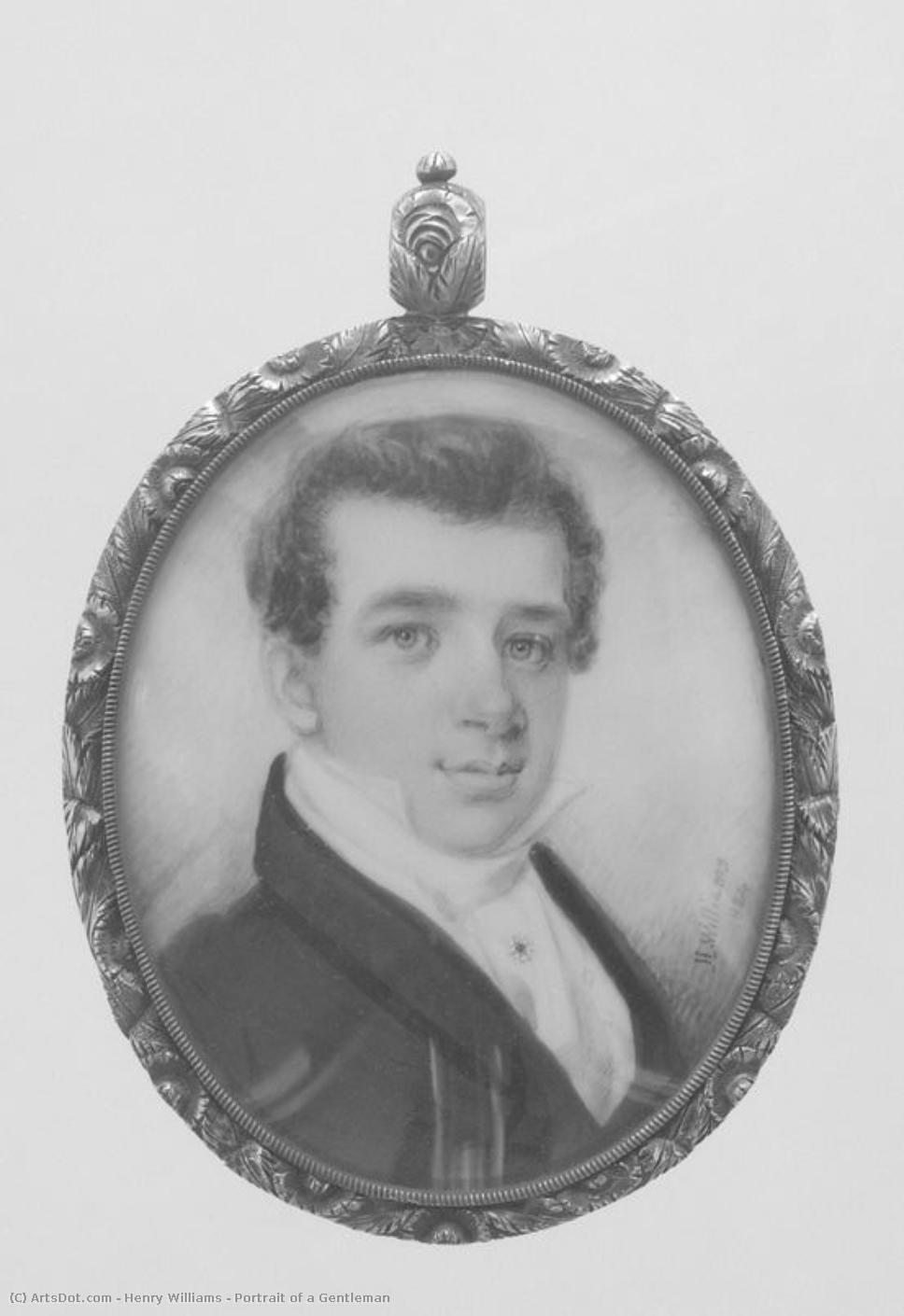 Portrait Of A Gentleman — Henry Williams