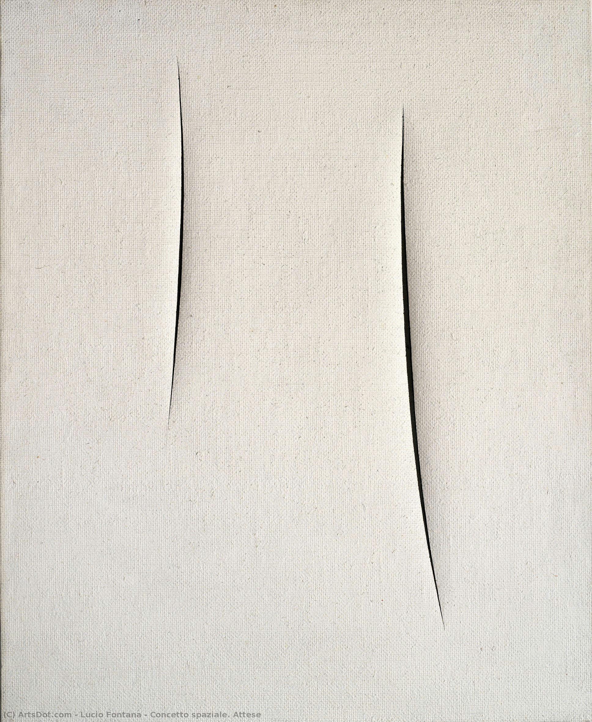 Concetto Spaziale. Attese — Lucio Fontana
