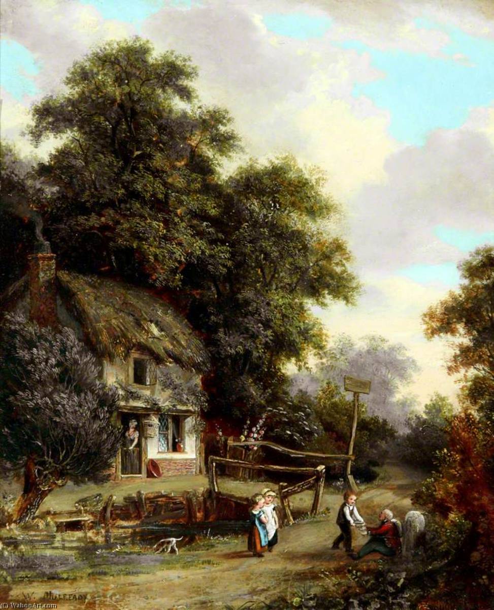 Rustic Charity — William Mulready The Younger