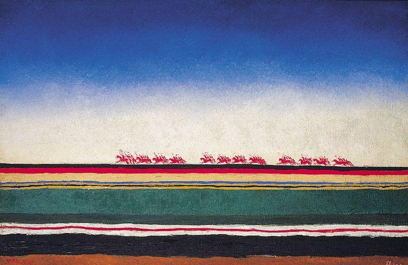Red Cavalry — Kazimir Malevich