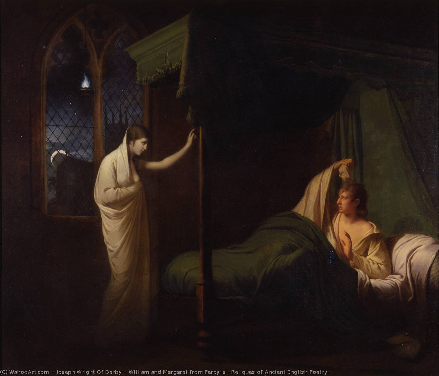 William And Margaret From Percy's 'reliques Of Ancient English Poetry' — Joseph Wright Of Derby