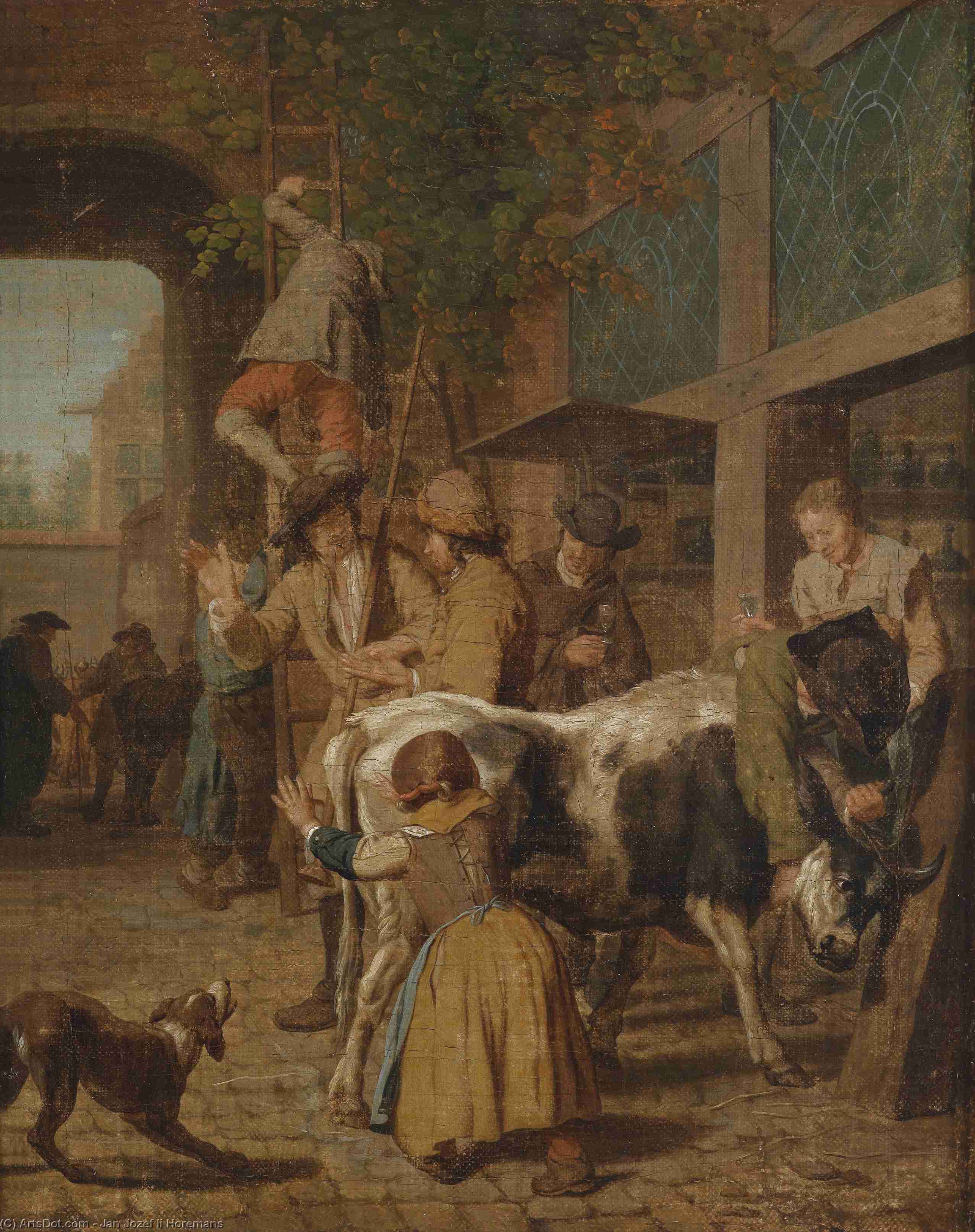 Cattle Market — Jan Jozef Ii Horemans
