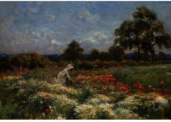 Picking Poppies — Robert Lewis Reid