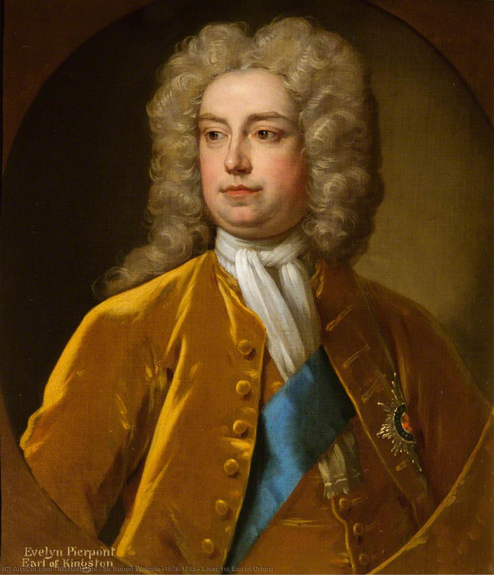 Sir Robert Walpole (1676–1745), Later 1st Earl Of Orford — Michael Dahl