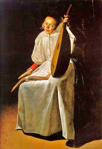 Girl With A Lute — Judith Jans Leyster