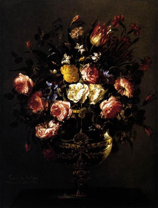 Vase Of Flowers — Juan De Arellano