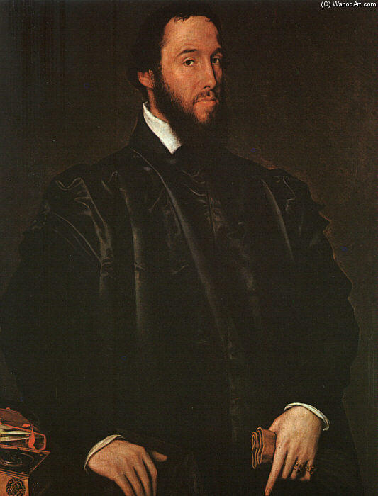 Portrait Of Anton Perrenot De Granvelle — Anthonis Mor Van Dashorst
