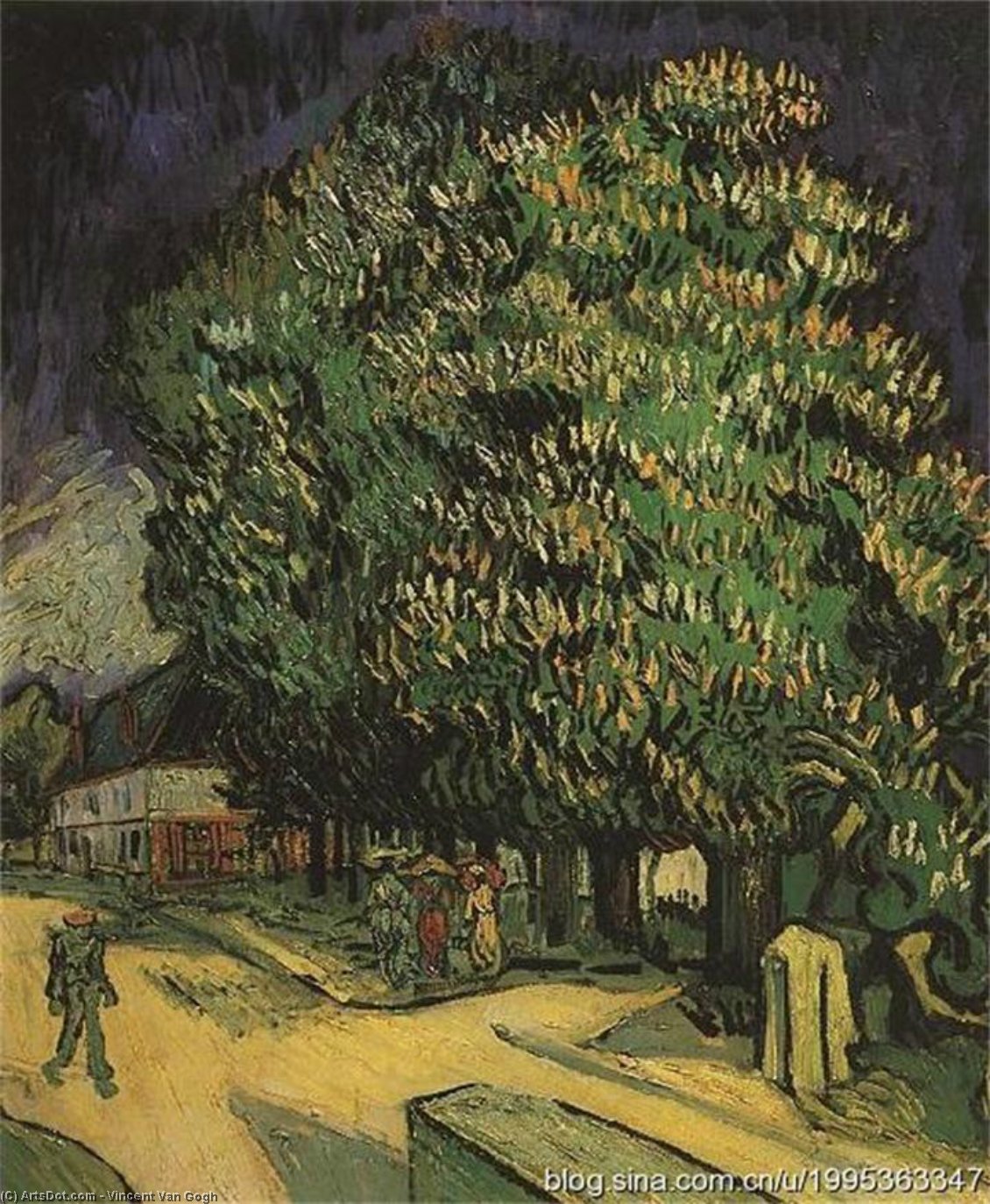Marronnier En Fleur — Vincent Willem Van Gogh