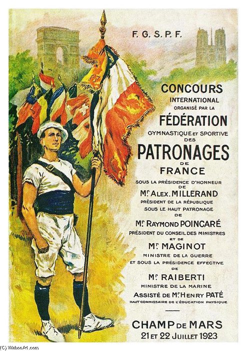 Displays International Gymnastics Competitions — Alphonse Lalauze