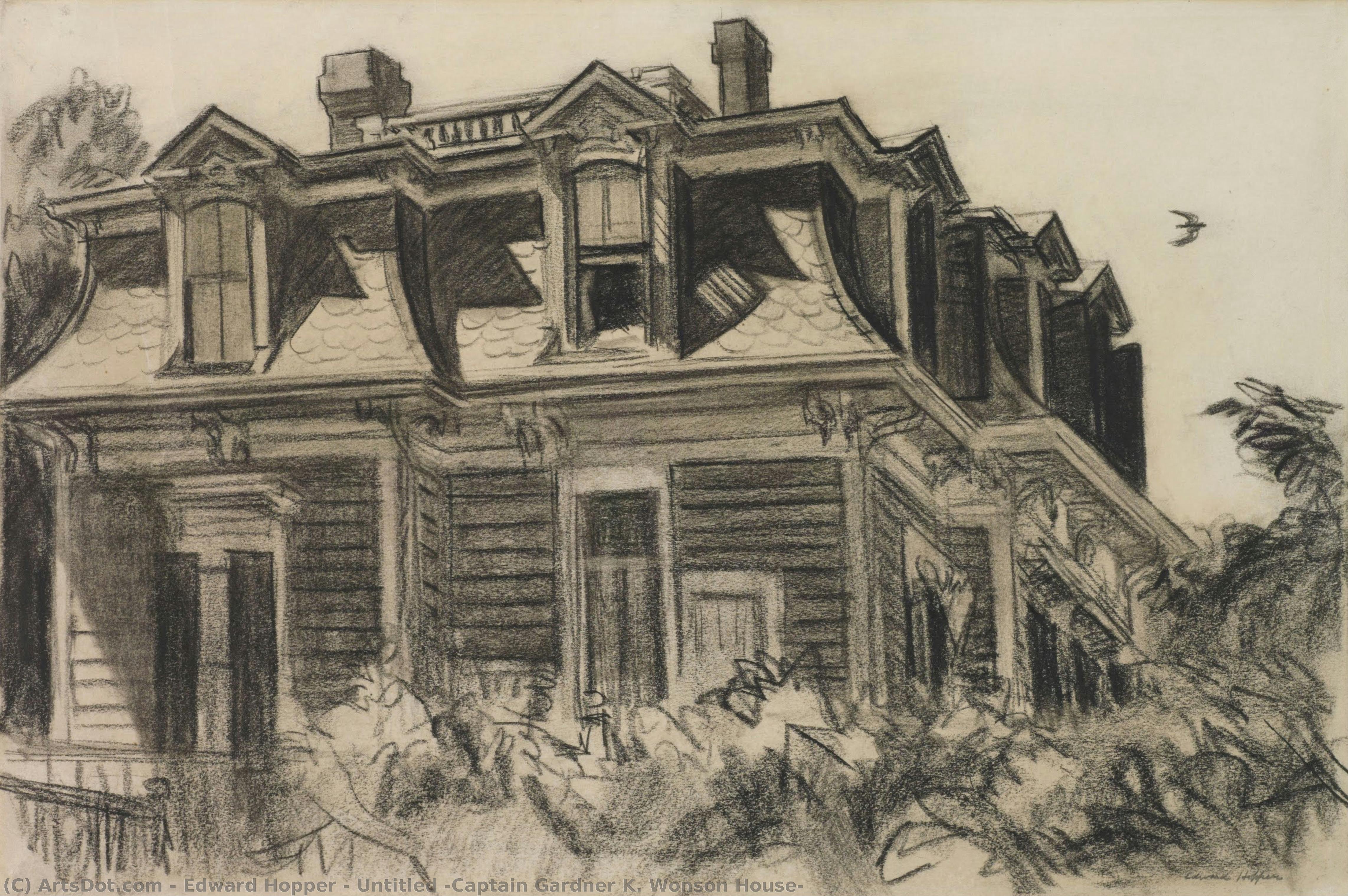 Untitled (captain Gardner K. Wonson House) — Edward Hopper