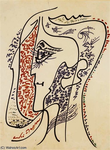 Head Profile — André Masson