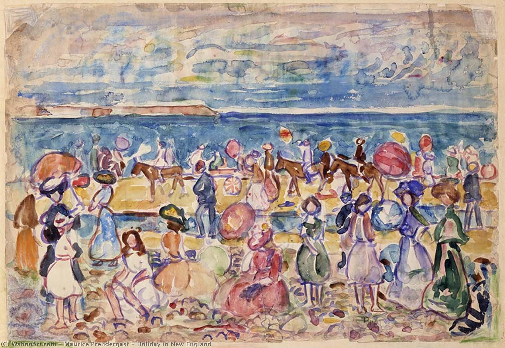 Holiday In New England — Maurice Brazil Prendergast