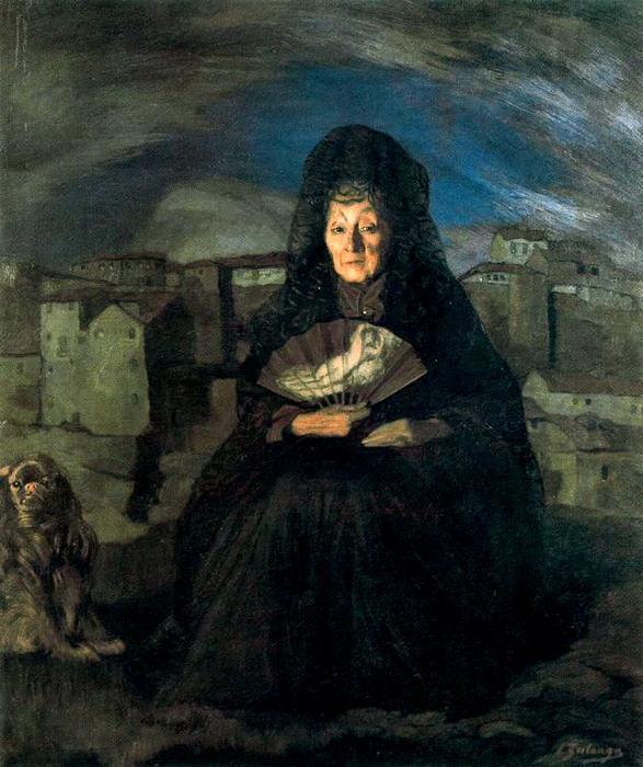 Mrs. Rosita Gutiérrez — Ignacio Zuloaga Y Zabala