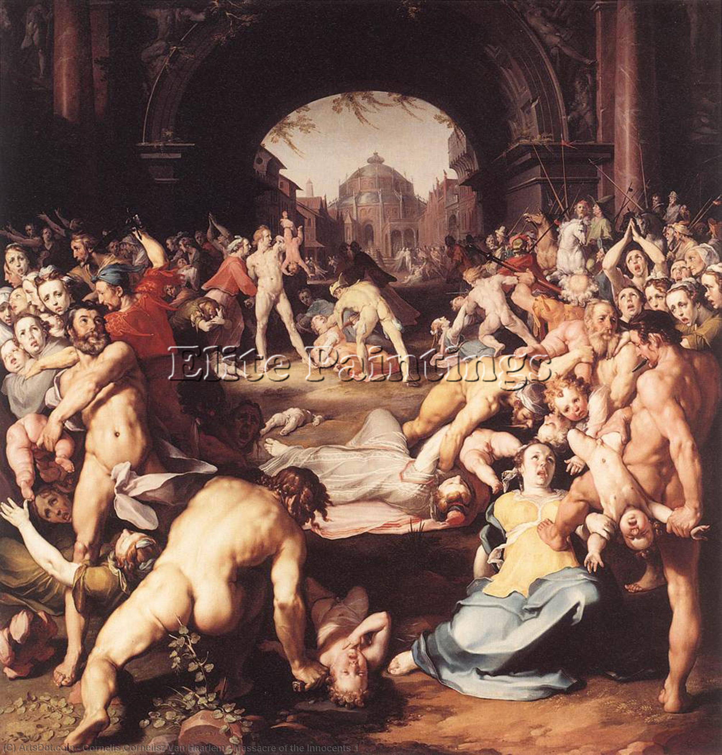 Massacre Of The Innocents 1 — Cornelis Cornelisz Van Haarlem