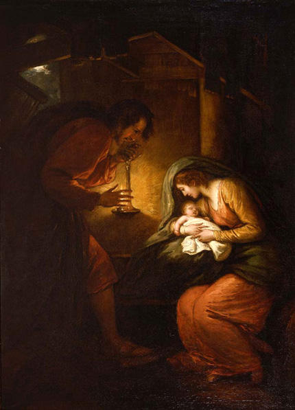 The Nativity — Benjamin West