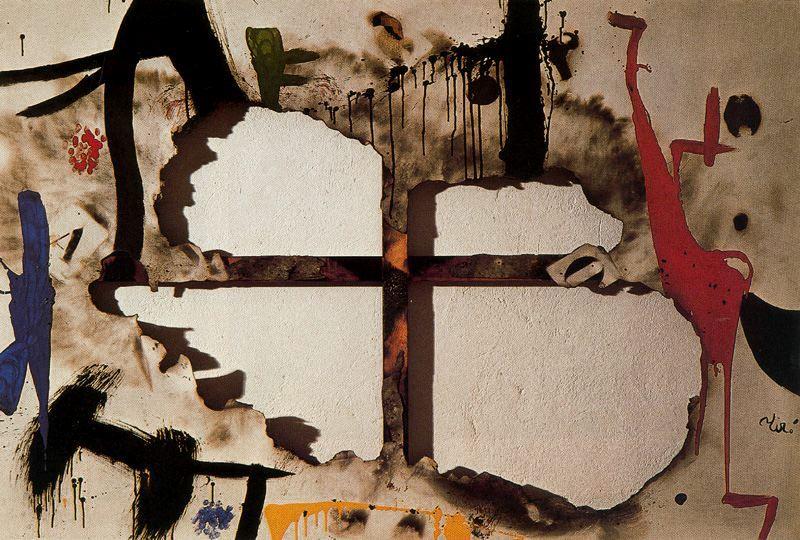 Lienzo Quemado I — Joan Miró