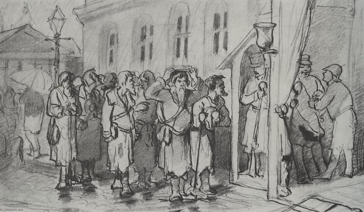 Walkers-seeking — Vasily Grigoryevich Perov