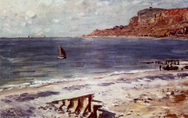 Sailing At Sainte Adresse — Claude Monet