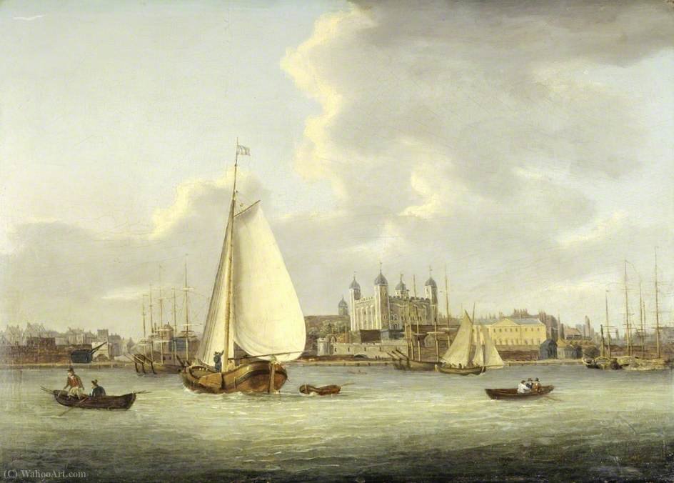The Tower Of London From The River — Samuel Scott