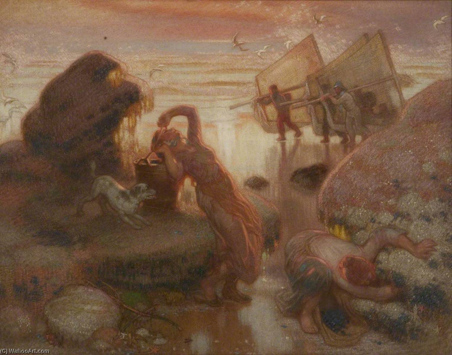 Mussel Gatherers — William Shackleton