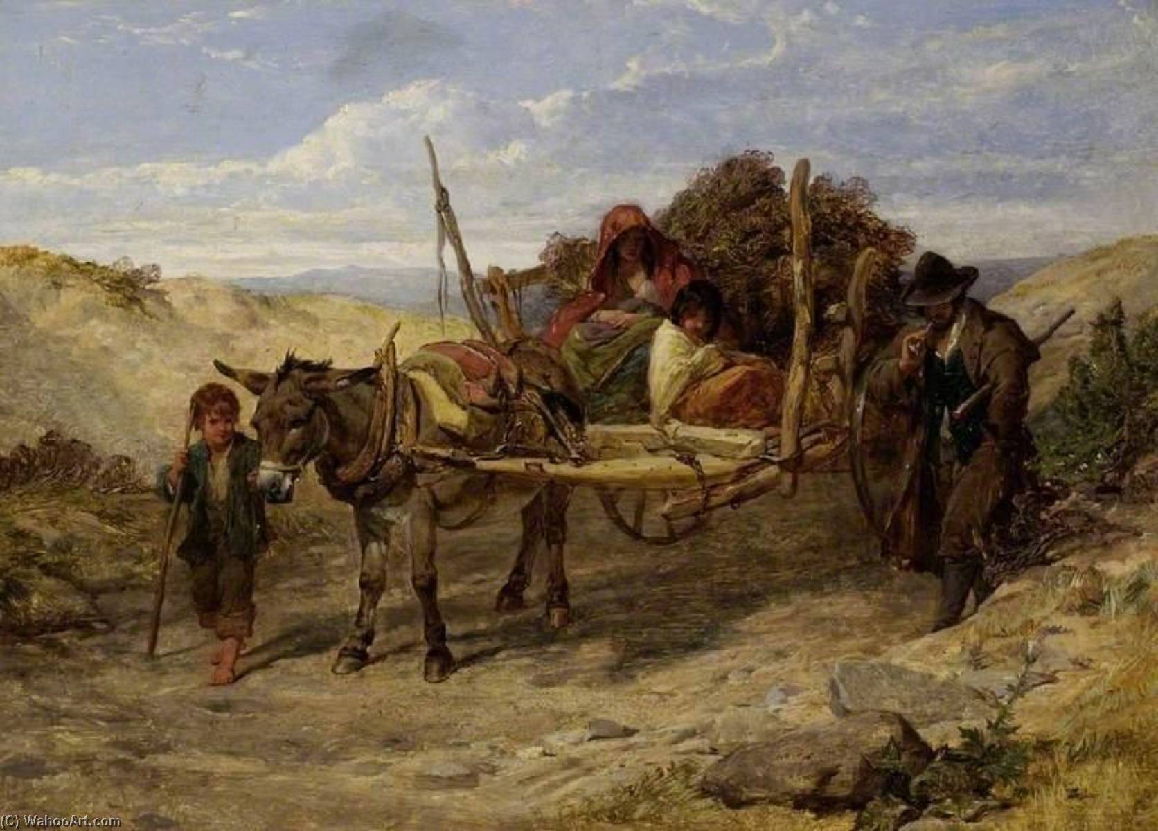 The Heath Cart — Frederick Goodall