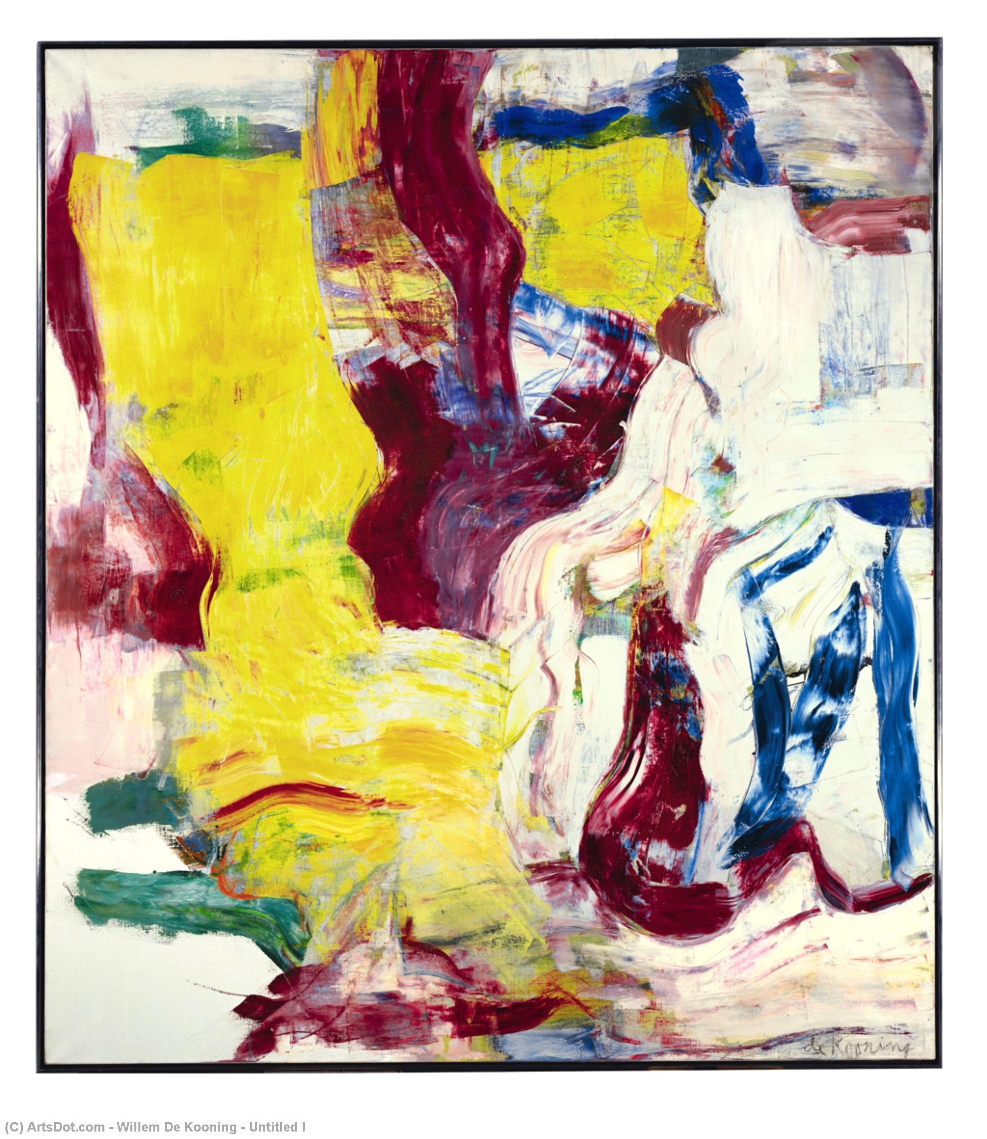 Untitled I — Willem De Kooning