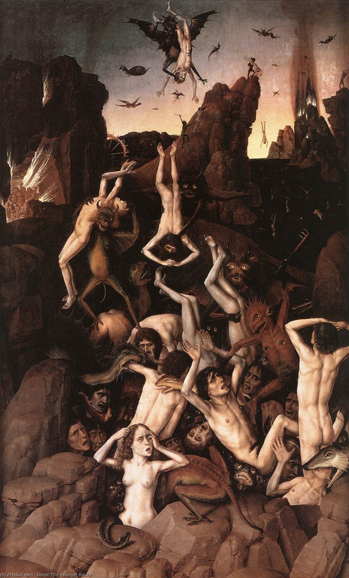 Hell — Dieric Bouts The Younger